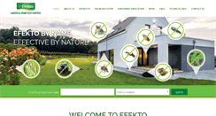 Desktop Screenshot of efekto.co.za