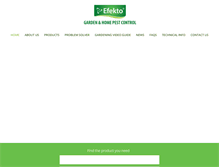 Tablet Screenshot of efekto.co.za